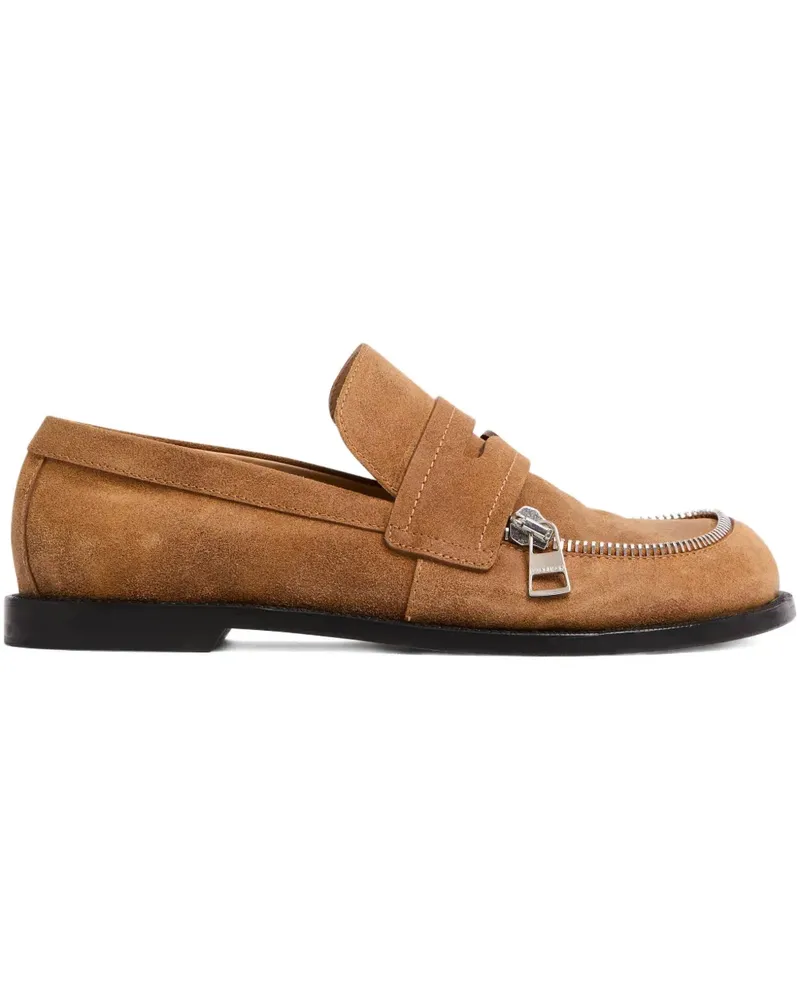 J.W.Anderson Loafer im Biker-Look - Nude Nude