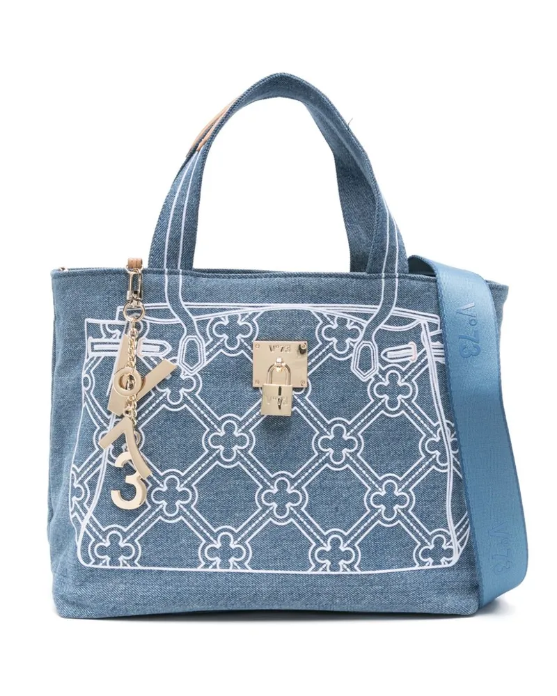 V°73 Must Denim-Shopper Blau