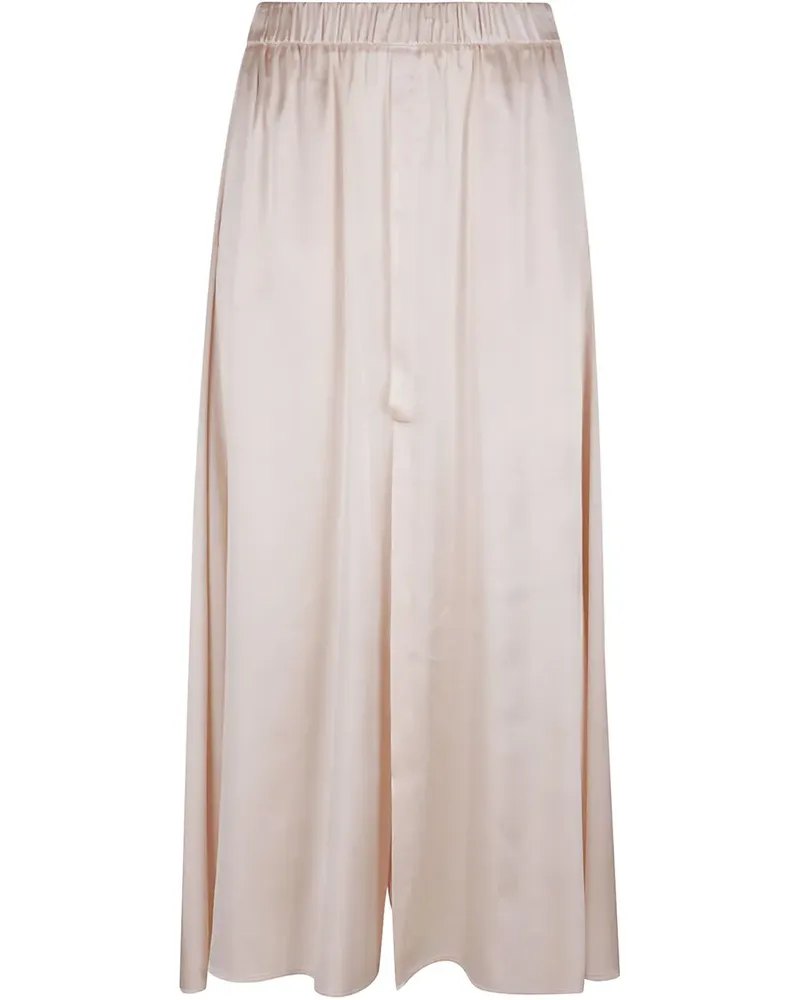 forte_forte Midirock aus Satin - Rosa Rosa