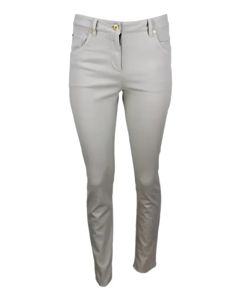 Brunello Cucinelli button-fastening trousers - Weiß Weiß