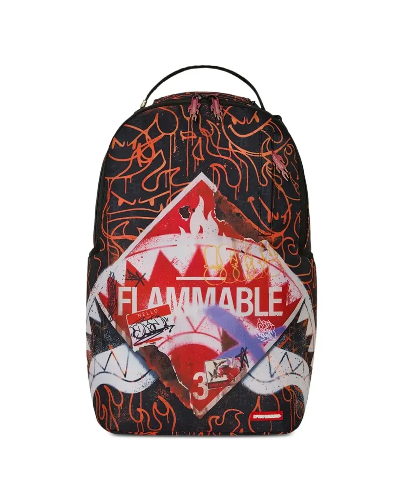 Sprayground Bag Too Hot Rucksack - Schwarz Schwarz