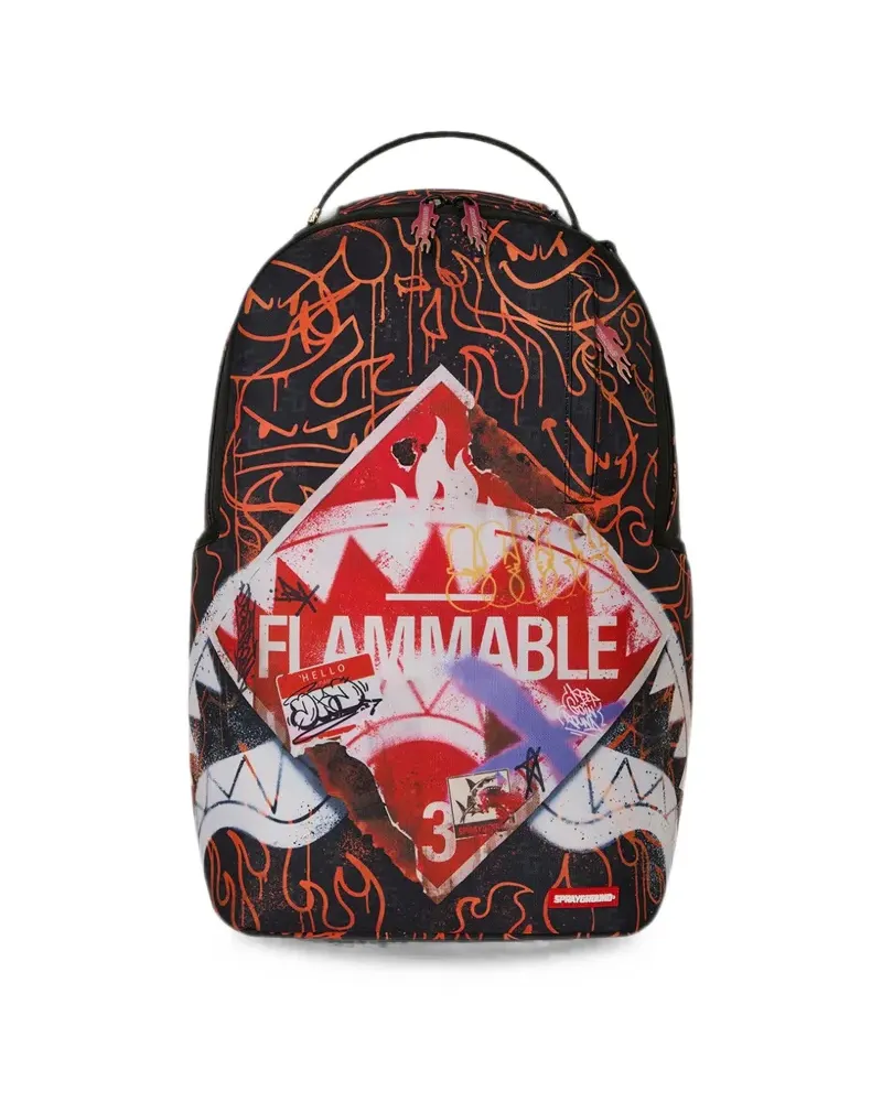 Sprayground Bag Too Hot Rucksack - Schwarz Schwarz