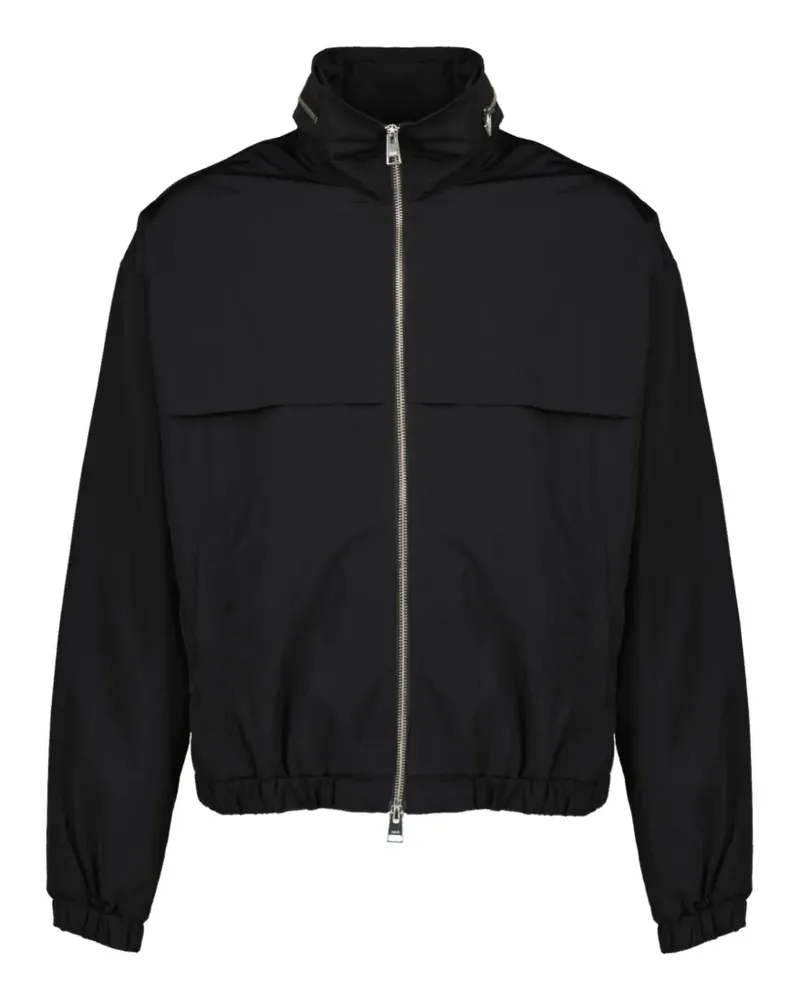 AMI Paris zip-up bomber jacket - Schwarz Schwarz