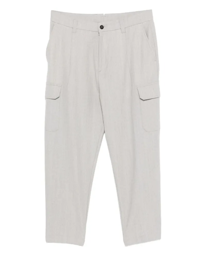 Eleventy Hose mit aufgesetzten Taschen - Grau Grau