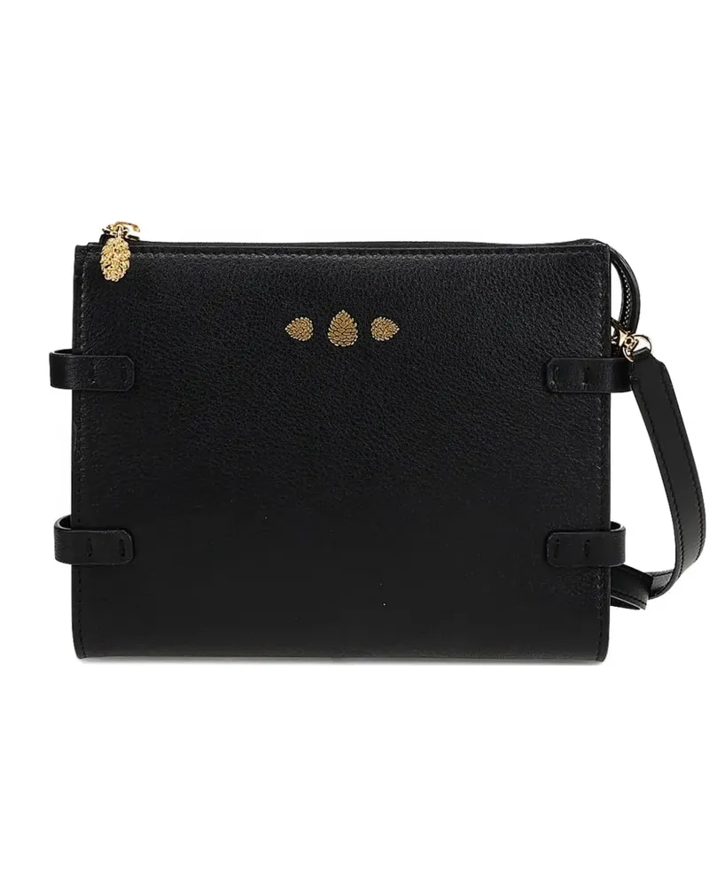 Tyler Ellis Dean pebbled leather-messenger bag - Schwarz Schwarz