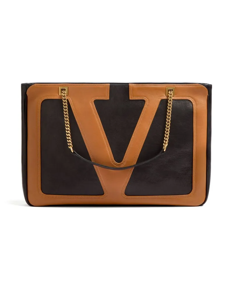 Valentino Garavani Mittelgroße Viva Superstar Tote Bag - Schwarz Schwarz
