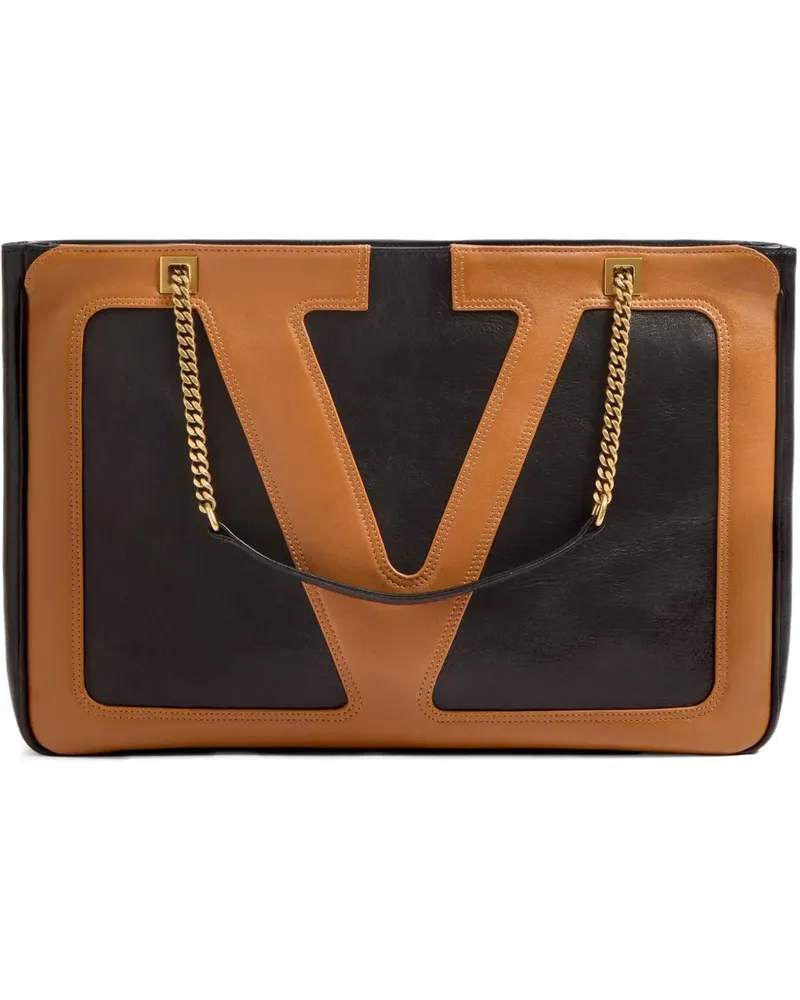 Valentino Garavani Mittelgroße Viva Superstar Tote Bag - Schwarz Schwarz
