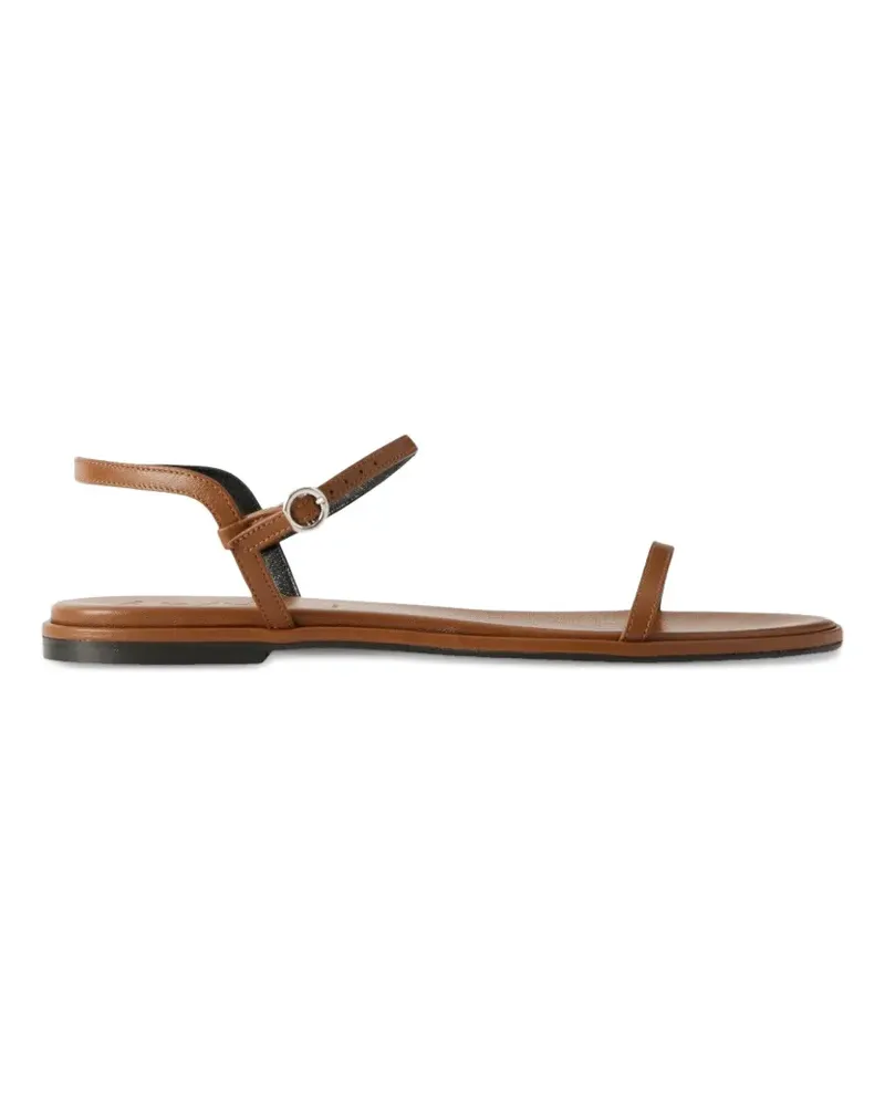 aeyde Nettie leather sandals - Braun Braun