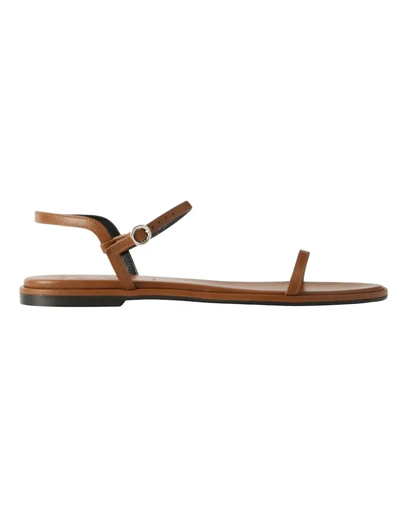 aeyde Nettie leather sandals - Braun Braun