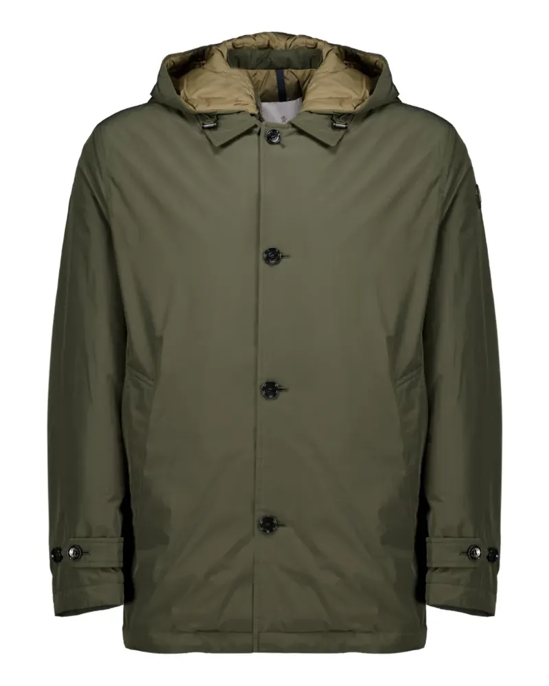 Moncler Evrine quilted parka coat - Grün Grün