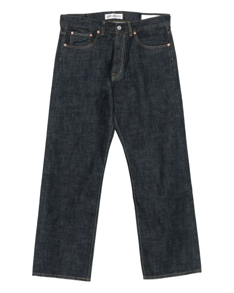 Our Legacy Jeans mit geradem Bein - Blau Blau