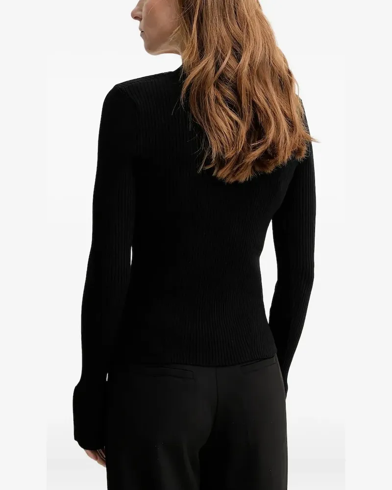 The Kooples Pullover mit Knopfdetail - Schwarz Schwarz