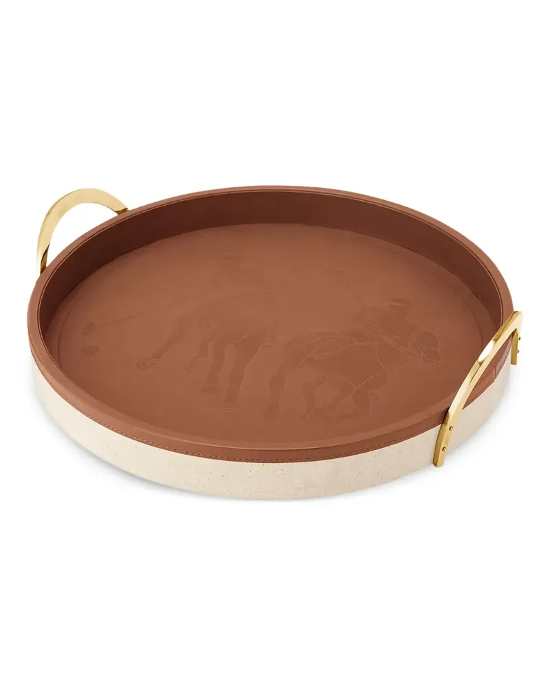 Ralph Lauren Home Garret round tray - Nude Nude