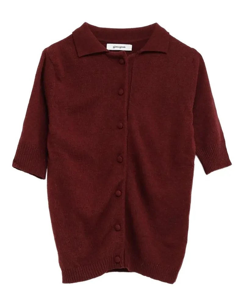 GIMAGUAS Uma Cardigan mit Knöpfen - Rot Rot