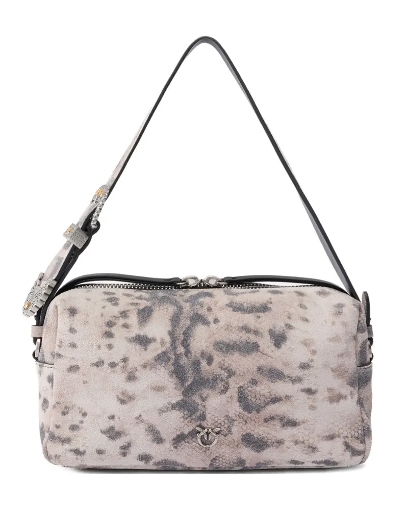 Pinko Schultertasche mit Leoparden-Print - Nude Nude