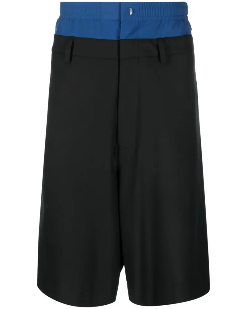 AMBUSH Shorts im Layering-Look - Schwarz Schwarz