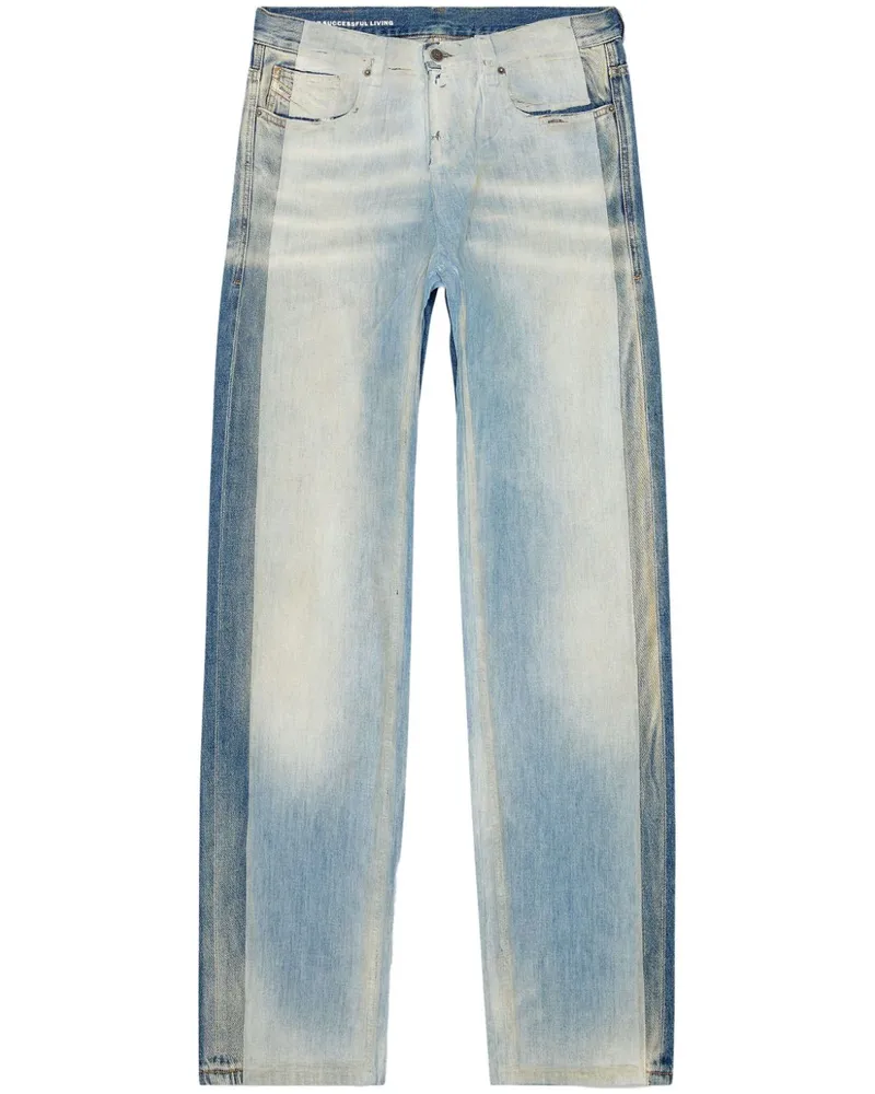 Diesel Gerade 2010 D-Macs 09K22 Jeans - Blau Blau