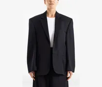 Sakko im Oversized-Design - Schwarz