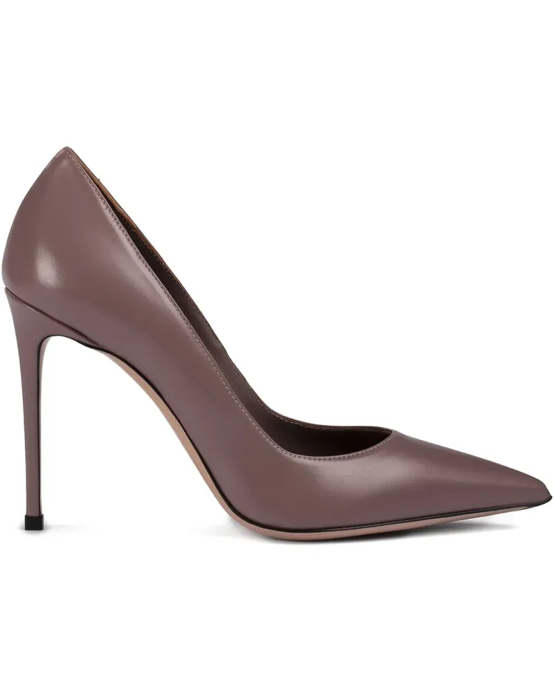 Le Silla Eva Pumps mit spitzer Kappe 100mm - Braun Braun