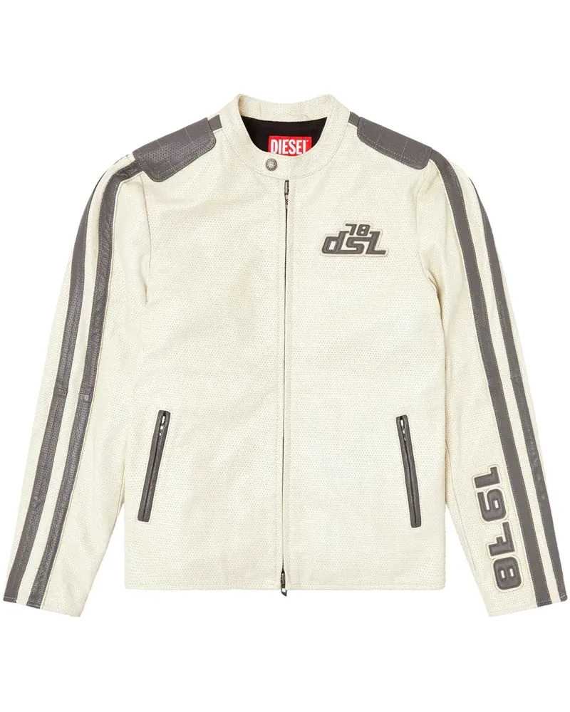 Diesel L-Pop Jacke - Weiß Weiß
