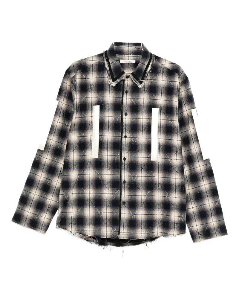 Craig Green checkered shirt - Blau Blau