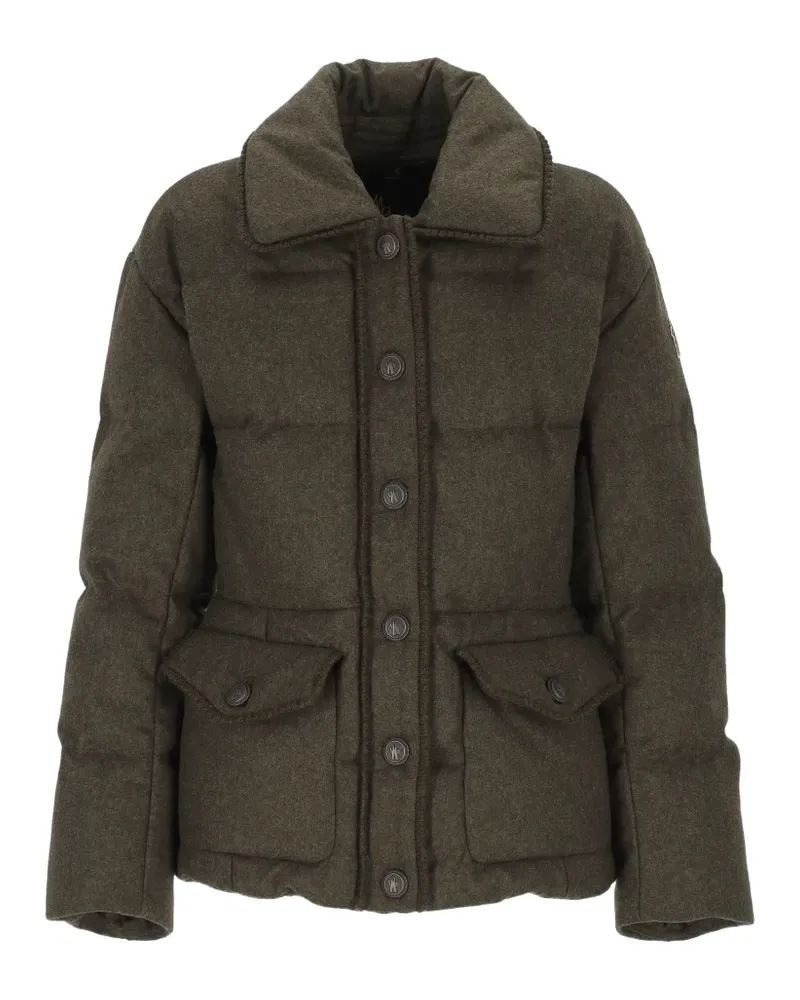 Moncler Gesteppte Monteain Jacke - Grün Grün