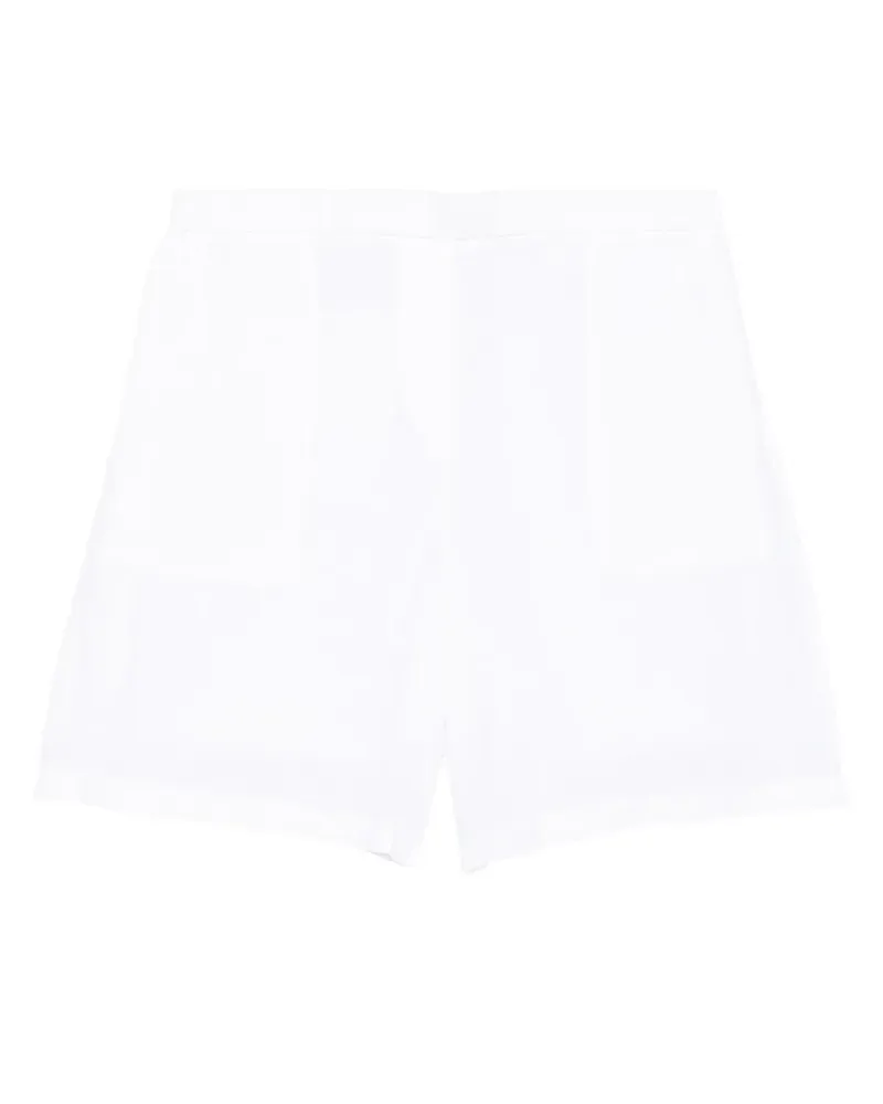 Marc O'Polo Flache Leinenshorts - Weiß Weiß