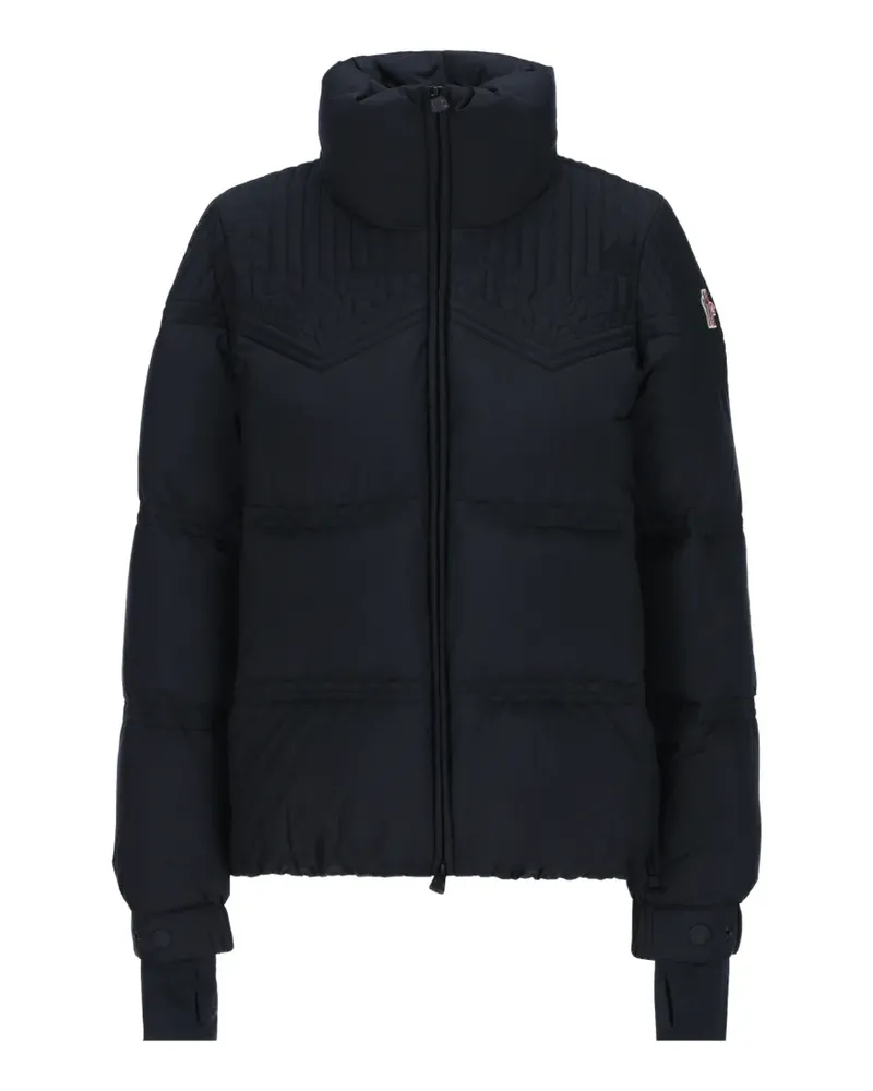 Moncler Steppjacke mit Stickerei - Blau Blau