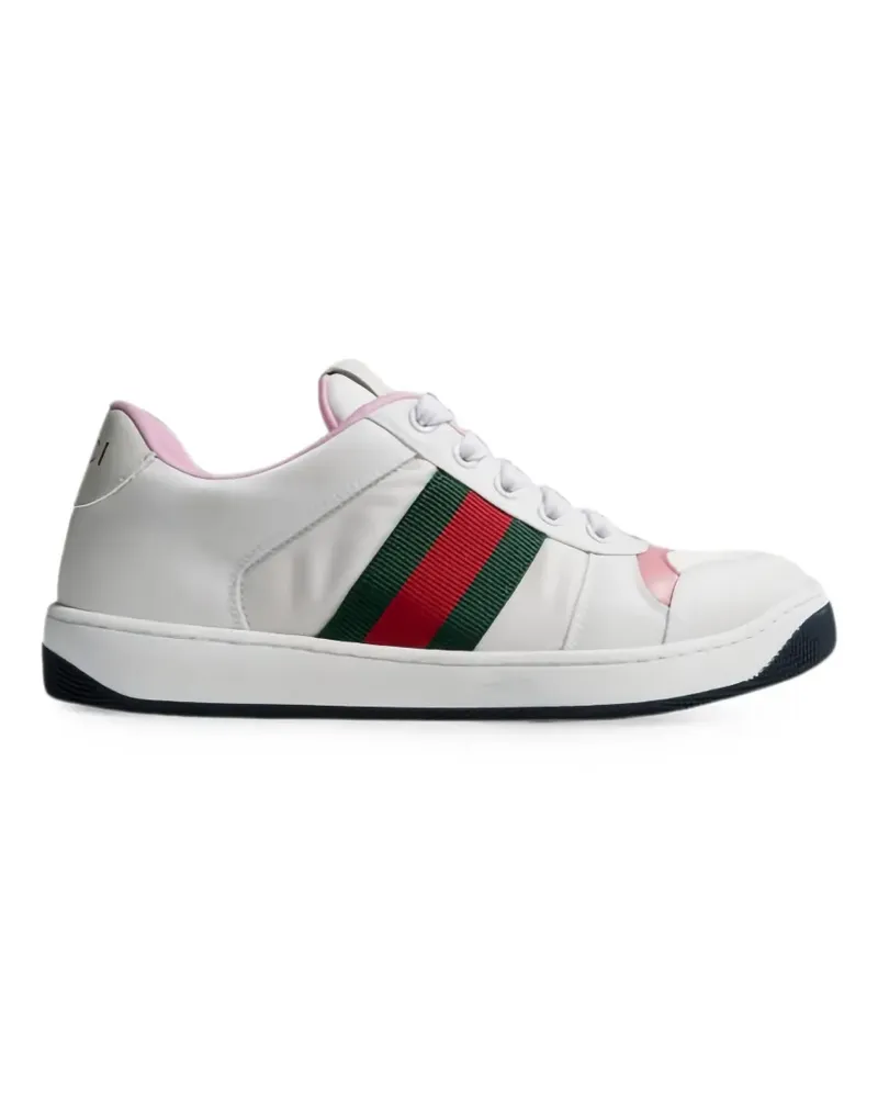 Gucci Screener Sneakers mit Print - Weiß Weiß
