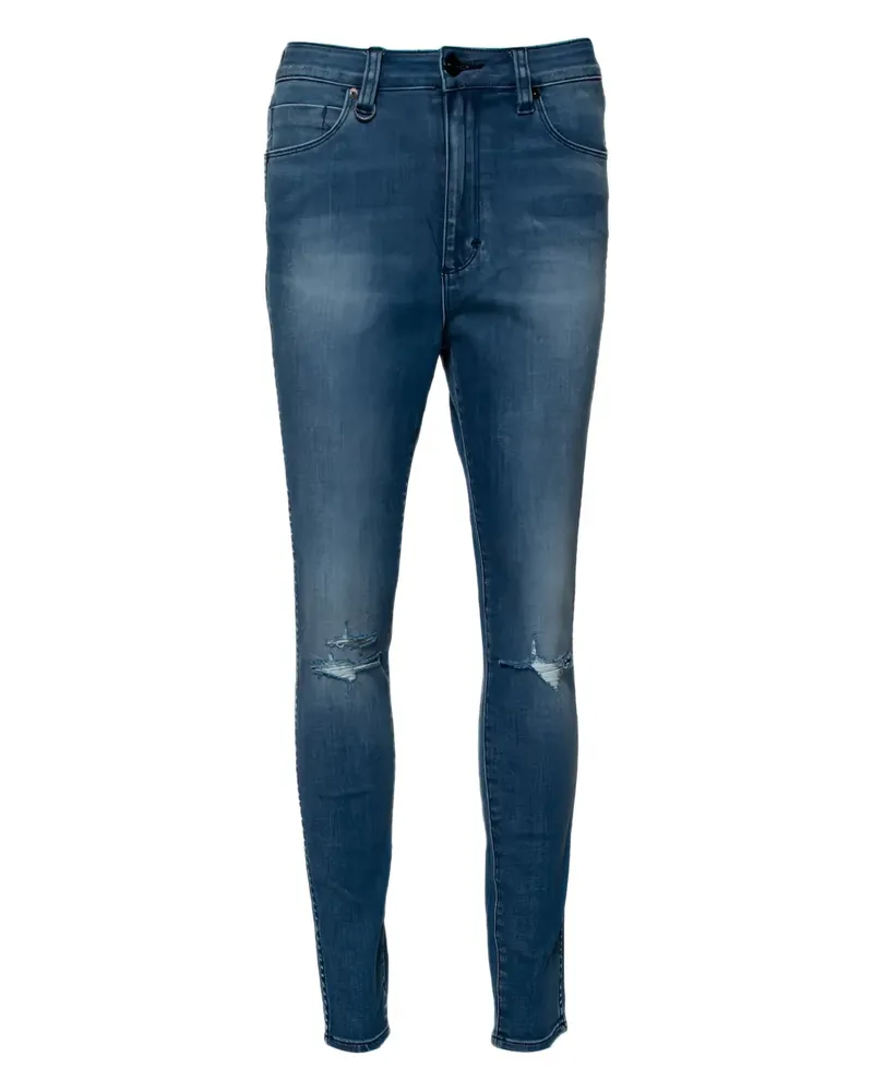 Neuw Jeans im Distressed-Look - Blau Blau