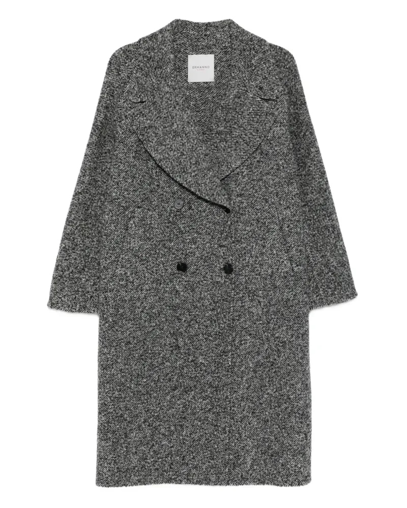 Ermanno Scervino Doppelreihiger Mantel - Grau Grau