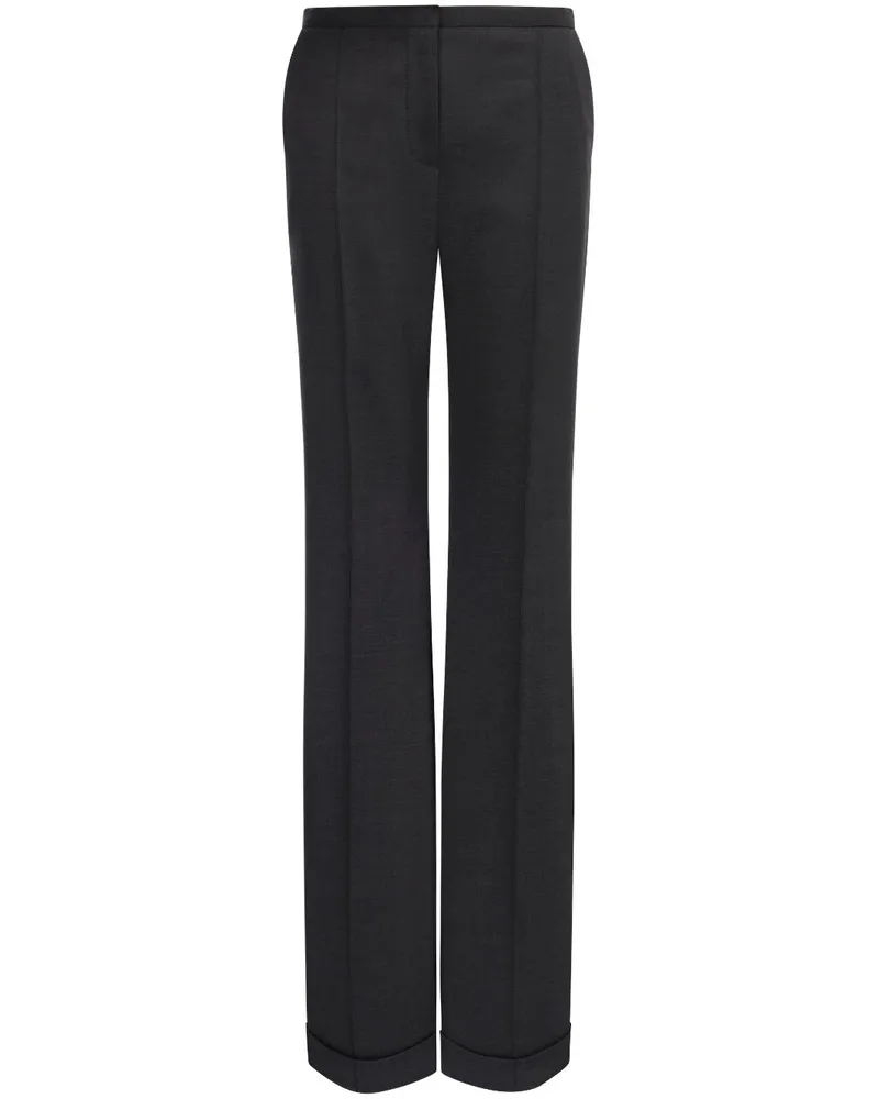 Philosophy Di Lorenzo Serafini Gerade Hose mit Faltendetail - Grau Grau