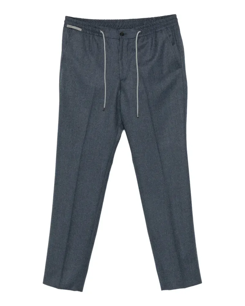 Corneliani Klassische Hose mit Kordelzug - Blau Blau