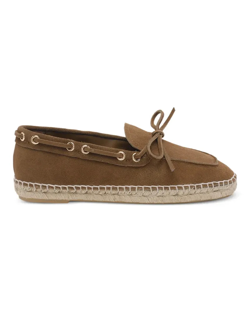 Paloma Barceló laces round toe loafers - Braun Braun