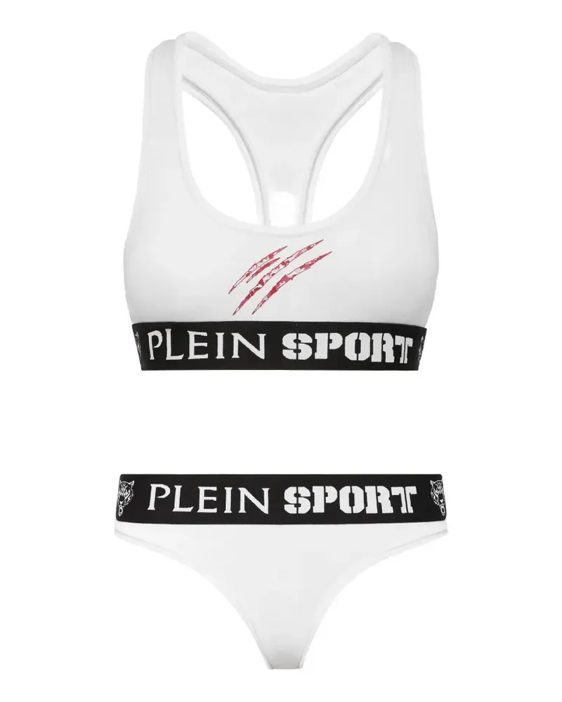Philipp Plein Unterwäsche-Set mit Scratch-Print - Weiß Weiß