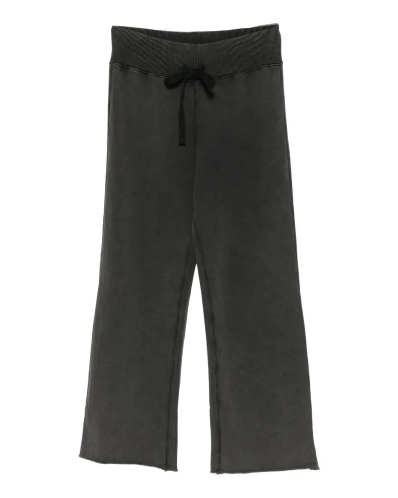 Bobi Cropped-Jogginghose aus Baumwolle - Schwarz Schwarz