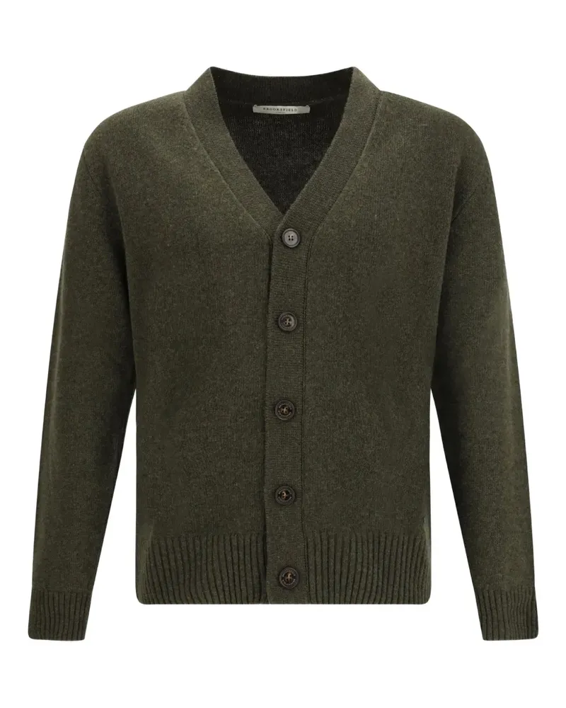 Brooksfield Klassischer Cardigan - Grau Grau