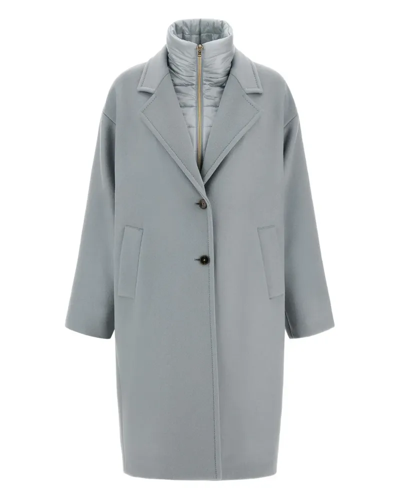 Herno layered coat - Blau Blau
