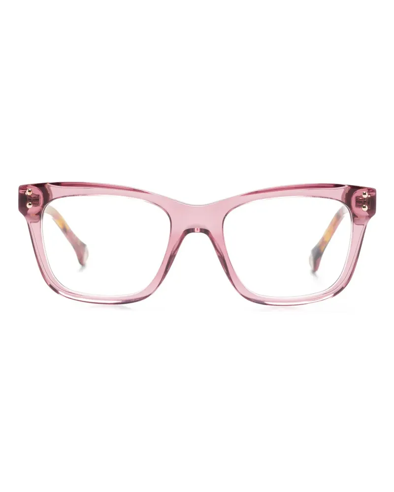Carolina Herrera New York Brille mit eckigem Gestell - Rosa Rosa