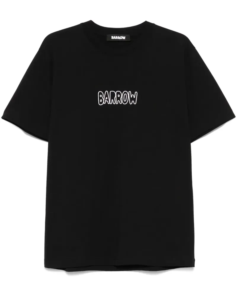 BARROW T-Shirt mit grafischem Print - Schwarz Schwarz