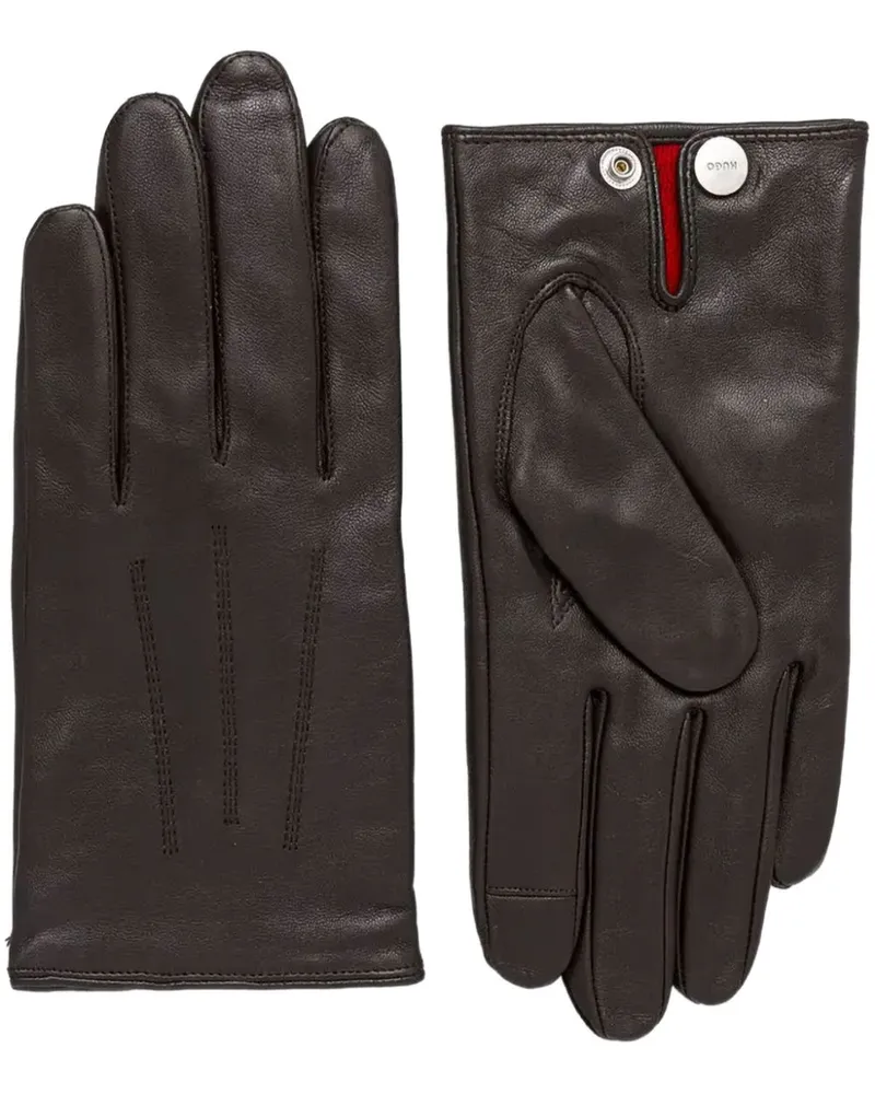 HUGO BOSS Handschuhe aus Leder - Braun Braun