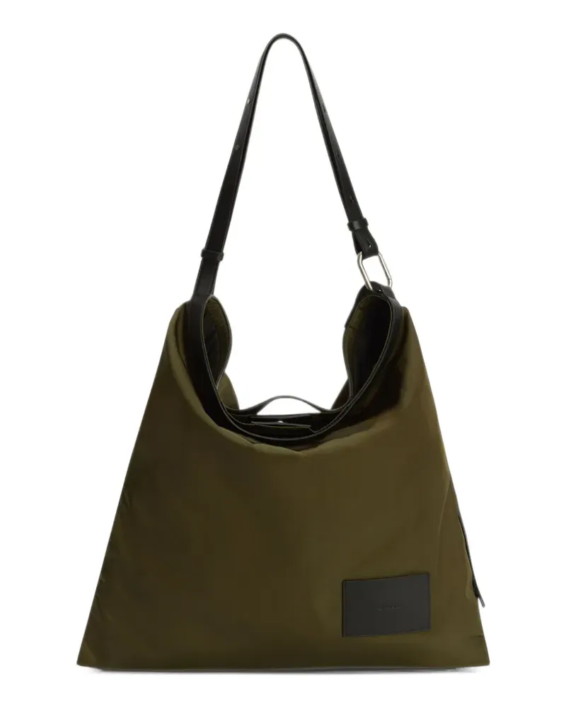 Jil Sander Mittelgroßer Soft Rolled Tote Bag - Grün Grün
