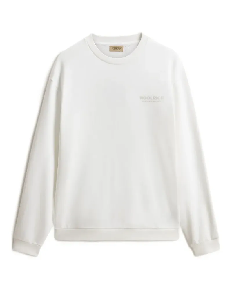 Woolrich ribbed logo sweatshirt - Weiß Weiß