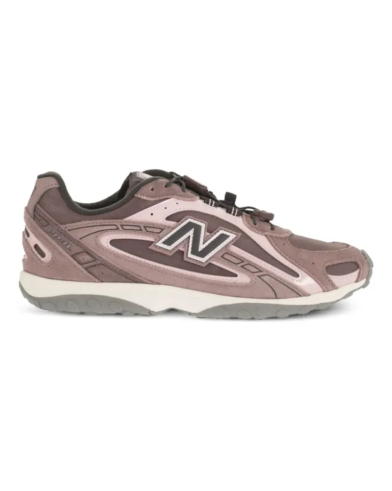 New Balance Mesh-Sneakers mit Wildledereinsätzen - Violett Violett