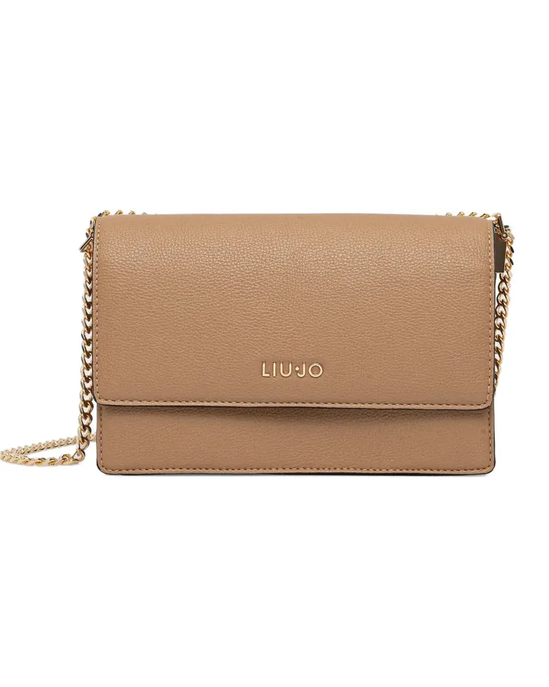 Liu Jo Umhängetasche mit Kettenriemen - Nude Nude