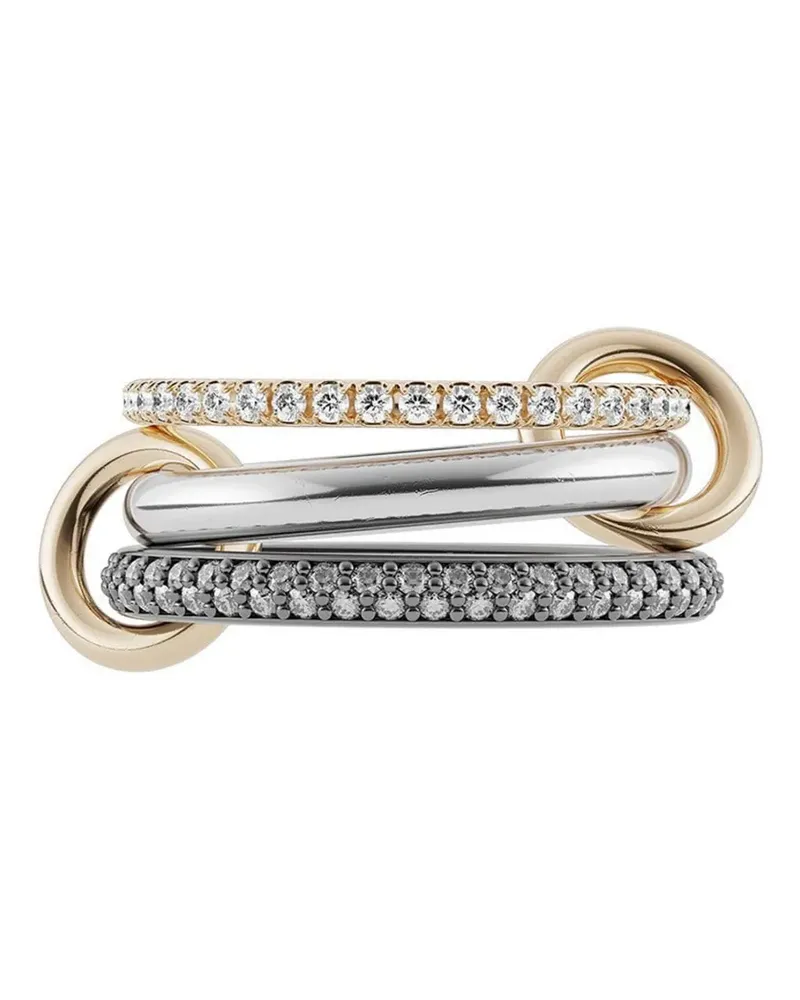 Spinelli Kilcollin 18kt Scorpio Gelbgoldring mit Diamant Gold