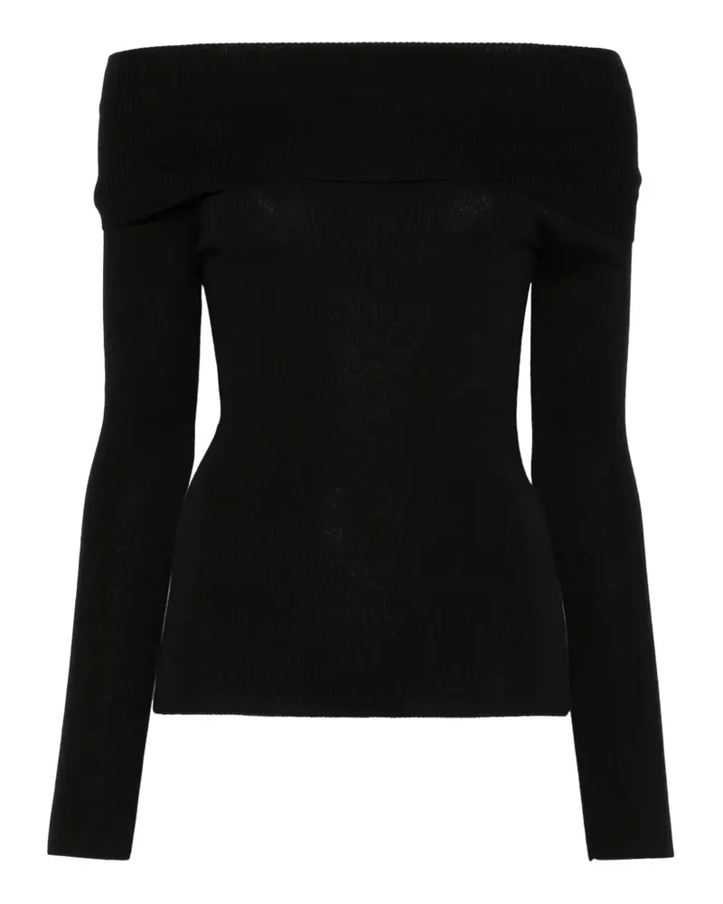 Wild Cashmere April Oberteil - Schwarz Schwarz