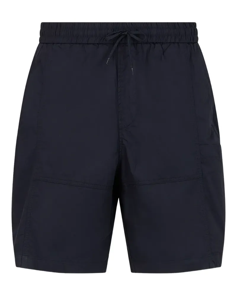 Armani Exchange Shorts mit elastischem Bund - Blau Blau