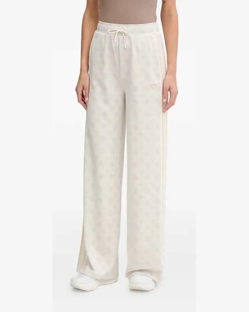 Guess Jogginghose mit Logo-Muster - Nude Nude