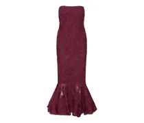 Flower Midikleid mit ausgestelltem Saum